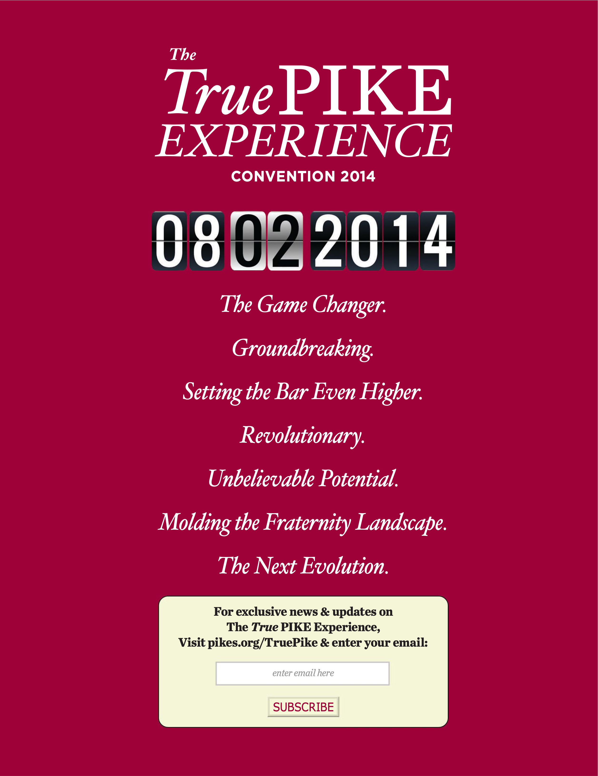 The True Pike Experience Convention 2014